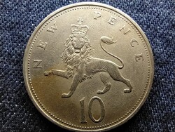 Anglia II. Erzsébet (1952-) 10 Új Penny 1969