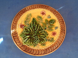 Ca 1900 STEIDL ZNAIM MAJOLIKA TÁNYÉR