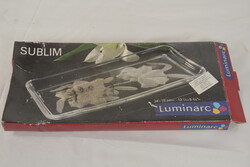 Luminarc Sublim üveg süteményes tálca A369