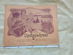 Füzet - Olaszország Remekei  VI szám antik folyóirat