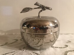 EZÜSTÖZÖTT - CUKORTARTÓ - 4 dl - 13 x 11 cm  - NÉMET - ÚJSZERŰ