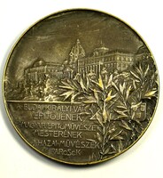 Strobl Alajos (1856-1926): HAUSZMANN ALAJOS 1905 (plakett)