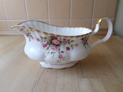 Angol Royal Albert Cottage Garden porcelán szószos - SÉRÜLT