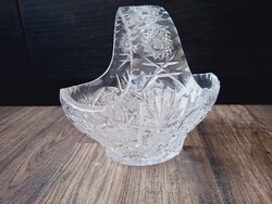 Ajkai Kristály Gyümölcs Kínáló Kosár