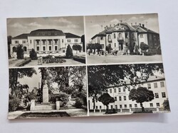 DOROG Üdvözlet Dorogról  fekete-fehér régi képeslap 1959