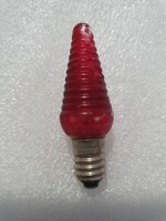 Retro karácsonyfaizzó - piros