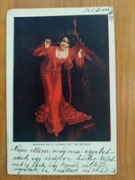 Piros ruhás hölgy, Nő, Mademoiselle Vermillon de Bryson, 1906