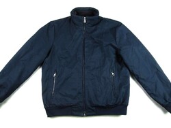 EREDETI GEOX RESPIRA (XL - 54-es) FÉRFI ELEGÁNS SÖTÉTKÉK BÉLELT KABÁT