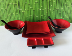 ELEGÁNS JAPÁN KÉT SZEMÉLYES KERÁMIA ÉTKÉSZLET