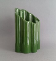 Bernard Devaux/Pierre Cardin posztmodern/space-age kerámia váza 1970s