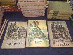 James Fenimore Cooper könyvei egyben. 4900.-Ft