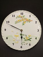 Kerámia faliòra,libás-virágos