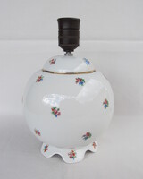 Drasche porcelán virágos lámpa lámpatest