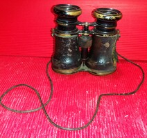 Antik 19. sz vége -  20. sz eleje -  RÉZ színházi / katona távcső a képek szerint