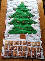 Adventi naptár-fenyőfás