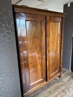 Biedermeier kétajtós szekrény