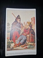 1930-as évek, képeslap, rác határőr