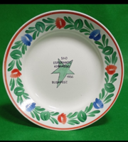 Gránit   esperanto kongresus  Budapest emlék tányér 1966