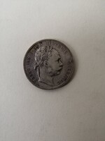 FERENCZ JÓZSEF EZÜST 1 FLORIN 1879