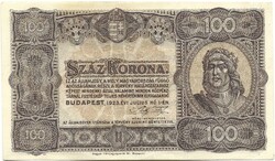 100 korona 1923 Pénzjegynyomda 3.