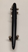 Nino Cerruti Retro Metal Fountain Pen + 3 Ink Cartridges