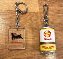 Régi kulcstartó ENI kulcstartó reklám retro emléktárgy