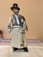 Herendi Bugac Betyár figura eladó – ritka kék mellényes változat!