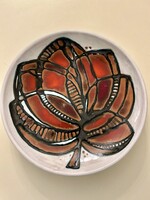 Krajtsovits Margit falitányér 32cm átmérőjű