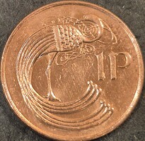 Írország 1 penny, 1996.