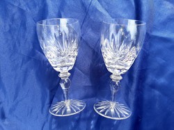 Boros kristály pohár pár