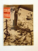 1966 július  /  CSALÁD és ISKOLA  /  SZÜLETÉSNAPRA RÉGI EREDETI ÚJSÁG Ssz.:  6349