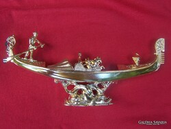 Díszgondola- aranyozott