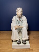 Zsolnay szalonnázó paraszt