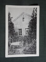 Képeslap,Budapest,Beretvás villa látkép,részlet,1939-