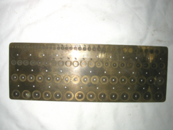 Órásszerszám kerékmérő sablon jétoldalas