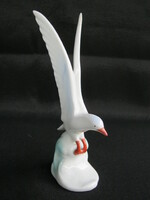 Hollóházi porcelán madár sirály