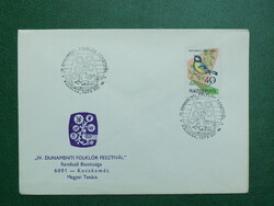 1973. Dunamenti Folklór Fesztivál, Kalocsa - alkalmi bélyegzés