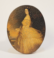 Sissi - bider jellegű dekoratív kis falikép/nyomat