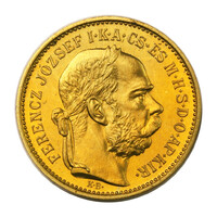 Ferenc József 1 Korona 1906 K-B rézleveret