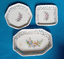 3 bodrogkeresztúri Kerámia kosár