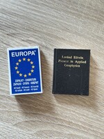 Eötvös Loránd angol nyelvű Mini könyv miniatűr