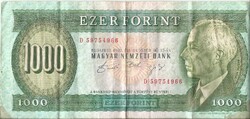 Ezer forintos bankjegy