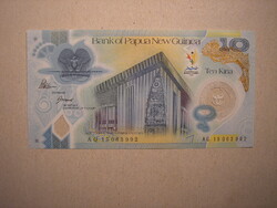 Pápua Új Guinea - 10 Kina 2015 UNC polymer