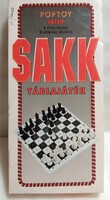 Szép állapotú MAGYAR KISIPARI UTAZÓ POP TOY SAKK KÉSZLET a képek szerint