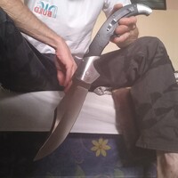 Új hatalmas óriás bicska kés tőr vadászkés