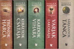 George R. R. Martin: Trónok ​harca (Tűz és jég dala) I-V.
