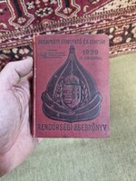 Rendőrségi zsebkönyv 1929