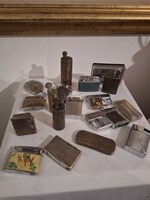 Régi retró öngyújtó gyűjtemény