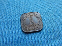 Malaya 1945  1 cent