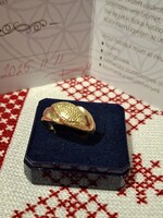 Női arany gyűrű 60-as méret